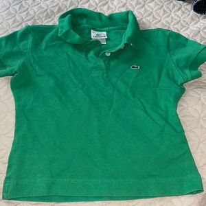 Vintage Lacoste crop polo size s/m (firm price)